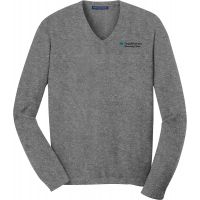 20-SW285, Small, Heather Grey, Left Chest, HP Riverway Clinic.